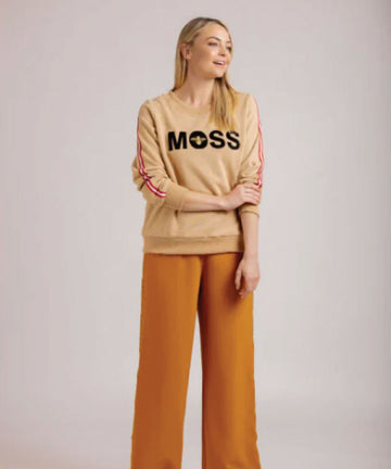 Moss Logo Bee Sweat - Camel